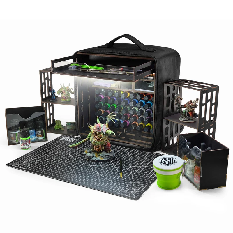 Green Stuff World - Miniature Portable Paint Station