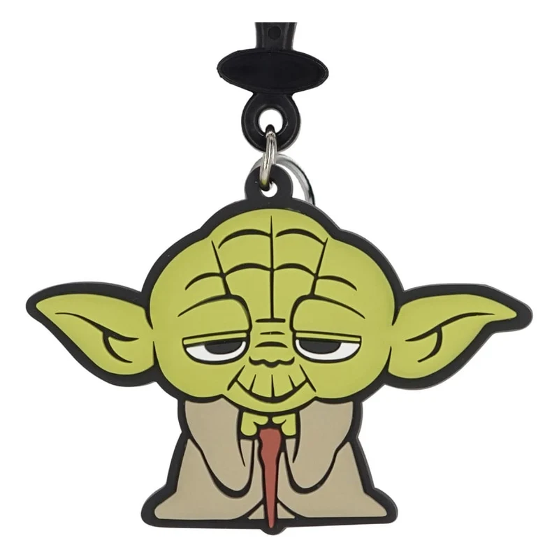 Star Wars Soft Touch PVC Bag Clip: Yoda
