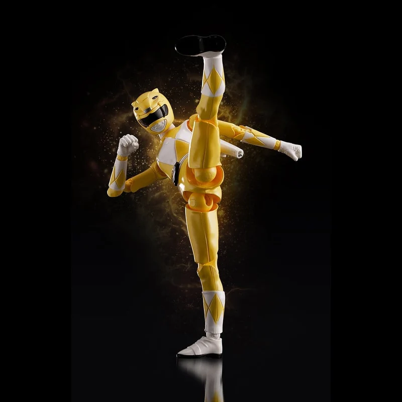 Power Rangers Furai Action Figur Gul Ranger 13 cm