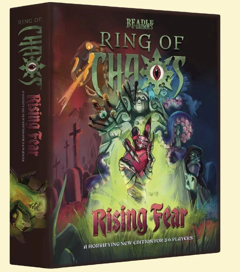 Ring of Chaos Bordsrollspel Brädspel Rising Fear Frisläppt *Engelsk Version*