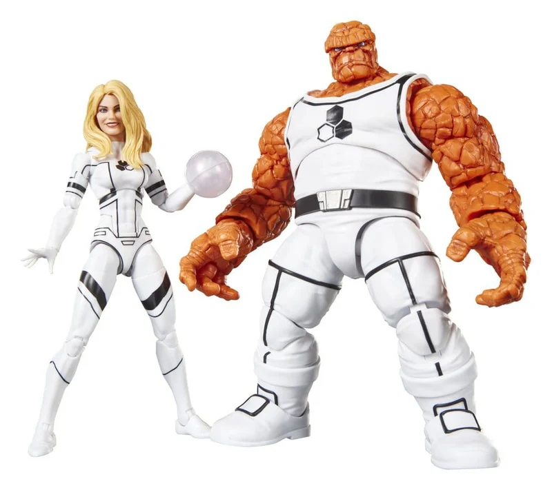 Future Foundation Marvel Legends Actionfigur 2-pack The Thing & Osynliga Kvinnan 15 cm