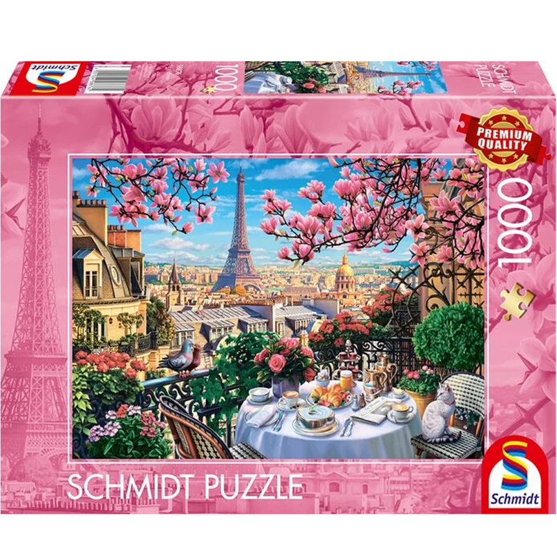 Schmidt - Puzzle - 1000 - Breakfast In Paris