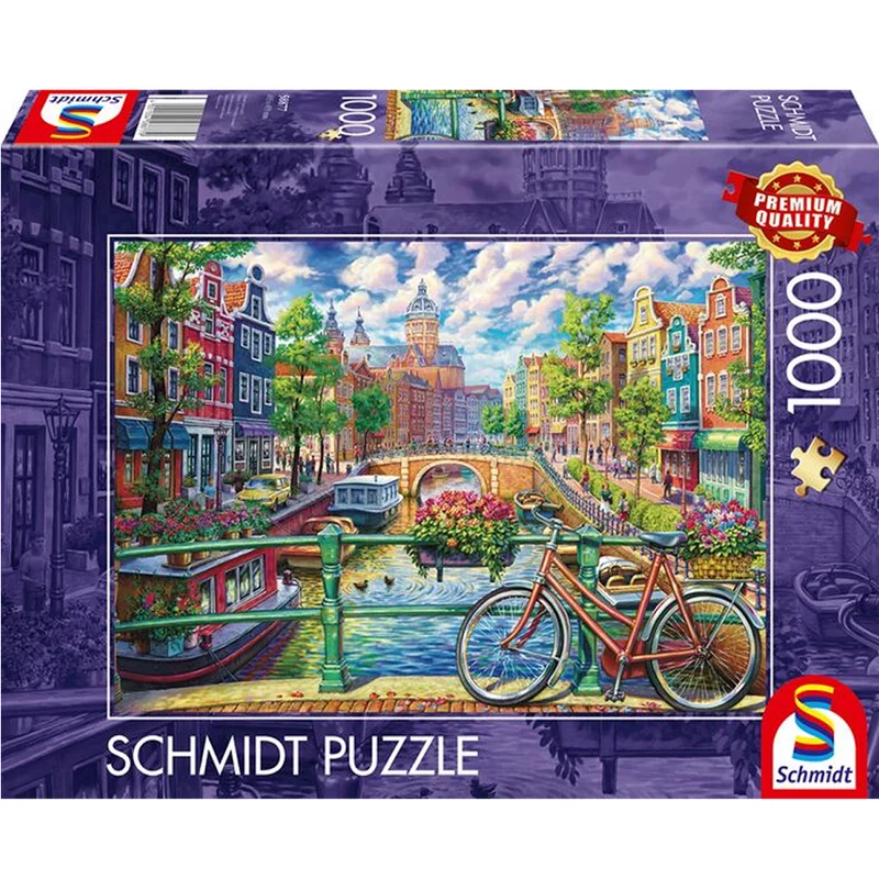 Schmidt - Puzzle - 1000 - Amsterdam Canal
