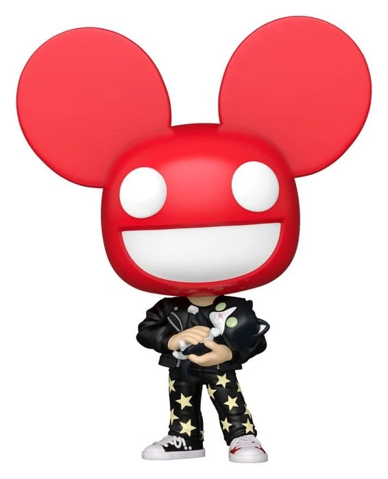 Deadmau5 POP! Rocks Figur Deadmau5 med Katt 9 cm