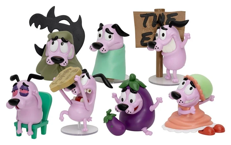 Courage the Cowardly Dog Mini Egg Attack Blind Box-figurer Sortiment 8 cm (6)
