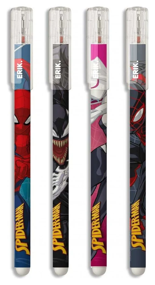 Spider-Man Raderbara Pennor, Set om 4