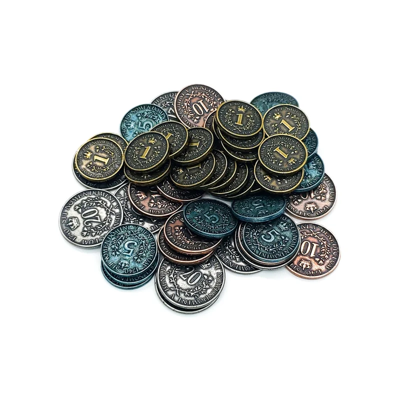 Rococo: Deluxe Edition - Metal Coins