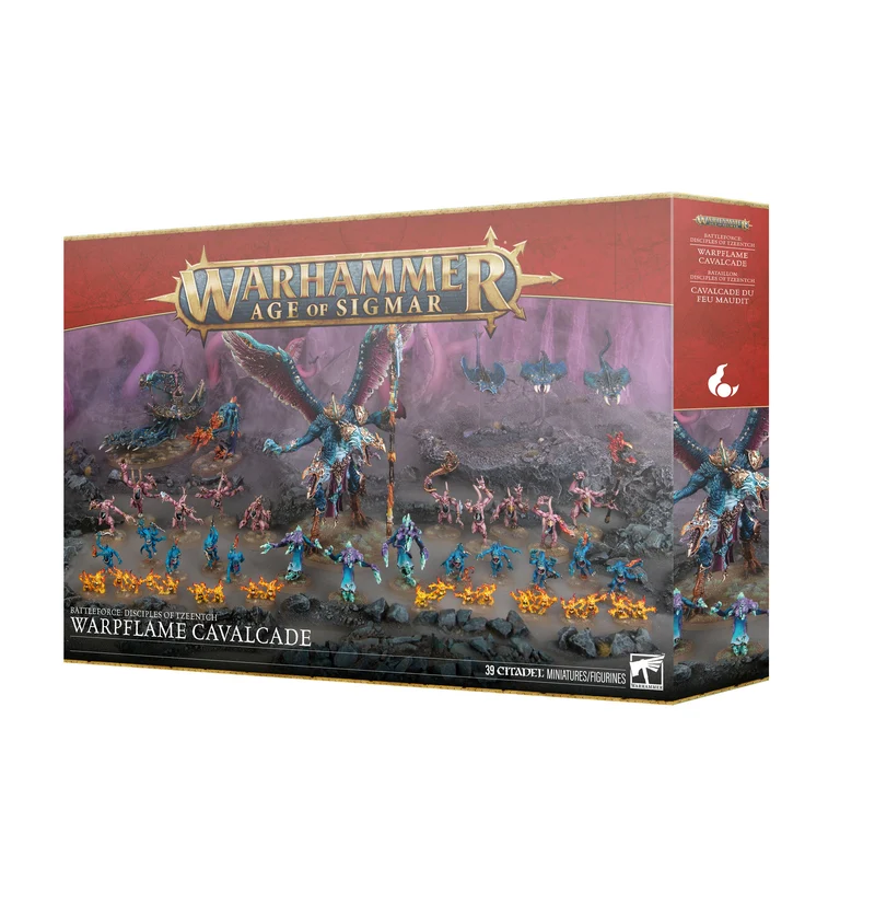 Warhammer: Age of Sigmar - Battleforce - Disciples of Tzeentch - Warpflame Cavalcade