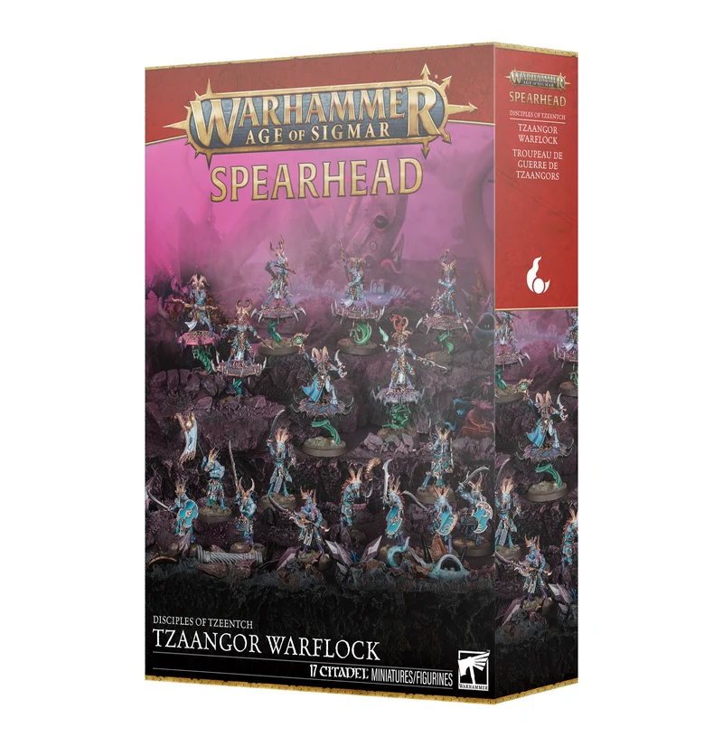 Warhammer: Age of Sigmar - Spearhead - Disciples of Tzeentch: Tzaangor Warflock