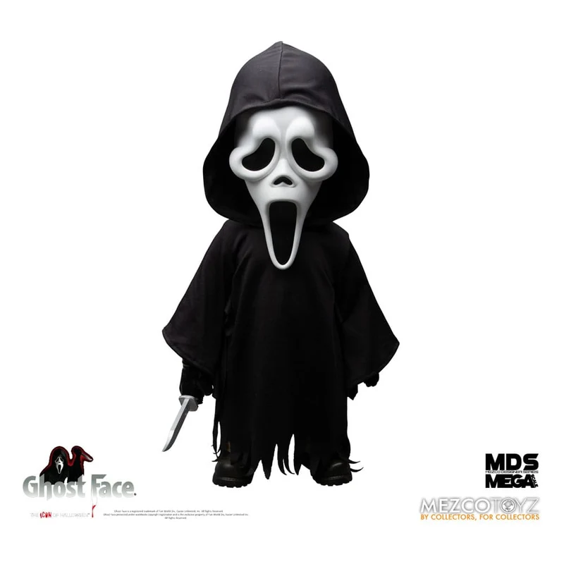 Ghost Face MDS Mega Scale Gosedjur Docka Ghost Face 38 cm