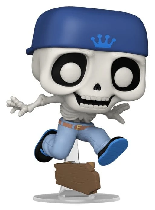 Funko Legacy POP! Ikoner Figur Skater Skully 9 cm
