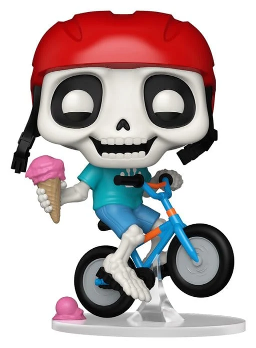 Funko Legacy POP! Ikoner Figur Cykelåkare Skully 9 cm