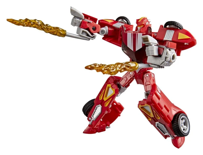 Transformers Samarbets Hot Wheels x Transformers Deluxe Klass Actionfigur Twin Mill 13 cm