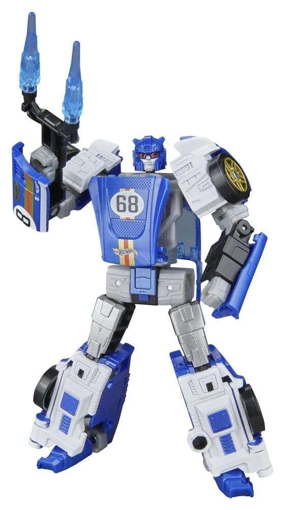 Transformers x Hot Wheels Samarbets-Deluxe Klass Actionfigur El Segundo Coupe 13 cm