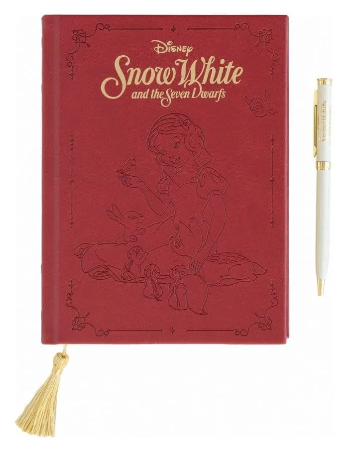 Snow White Premium Anteckningsblock med Pennset A5