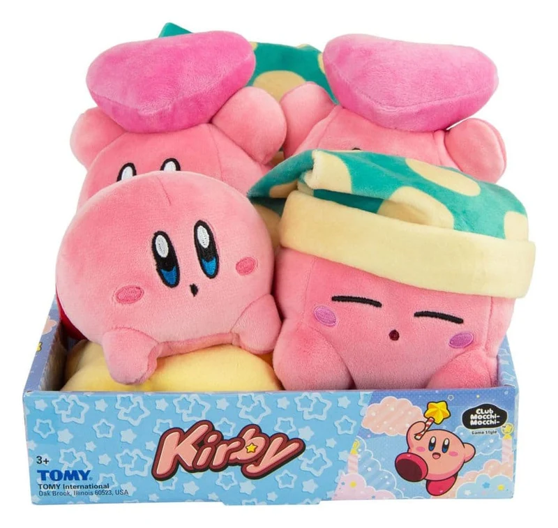 Kirby Mocchi-Mocchi Junior mjukisdjur Våg 5, 15 cm, sortiment (5 st)