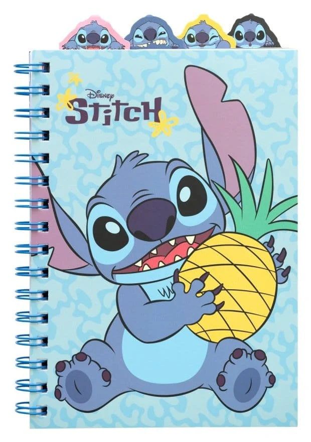 Disney Stitch Projekt Anteckningsblock A5