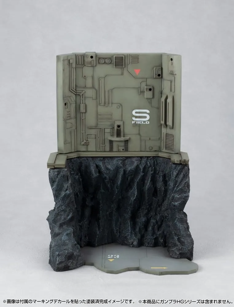 Mobile Suit Gundam Realistic Model Series Diorama G Struktur GS03M Sista Skottet (färgad materialutgåva)
