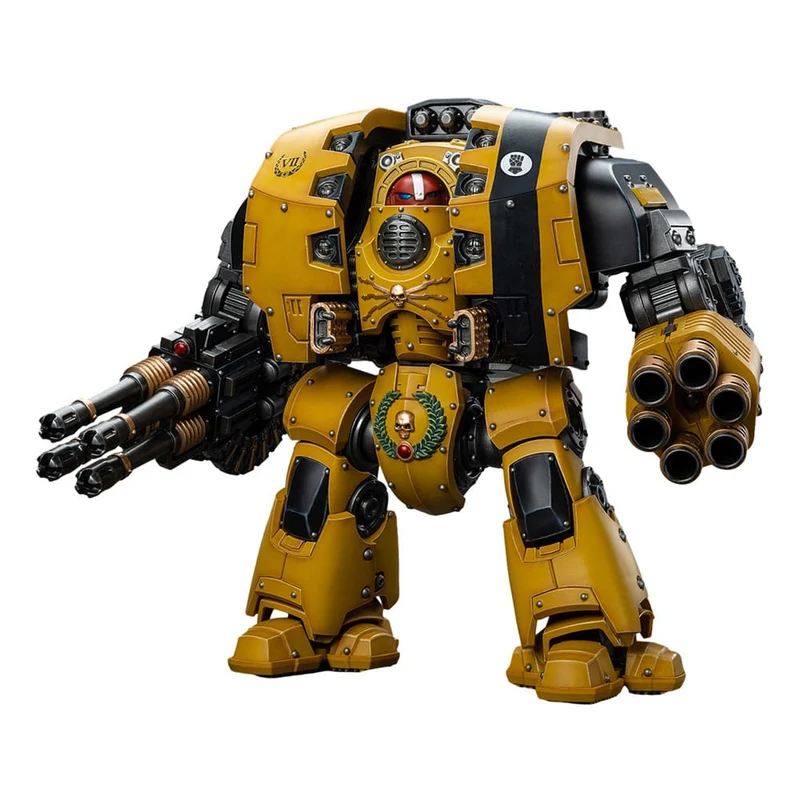 Warhammer The Horus Heresy Actionfigur 1/18 Imperial Fists Leviathan Dreadnought med cyklonisk melta-lans och stormkanon 12 cm