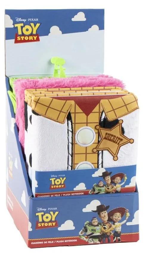 Toy Story gosedjursinne med anteckningsblock Display (8 stycken)