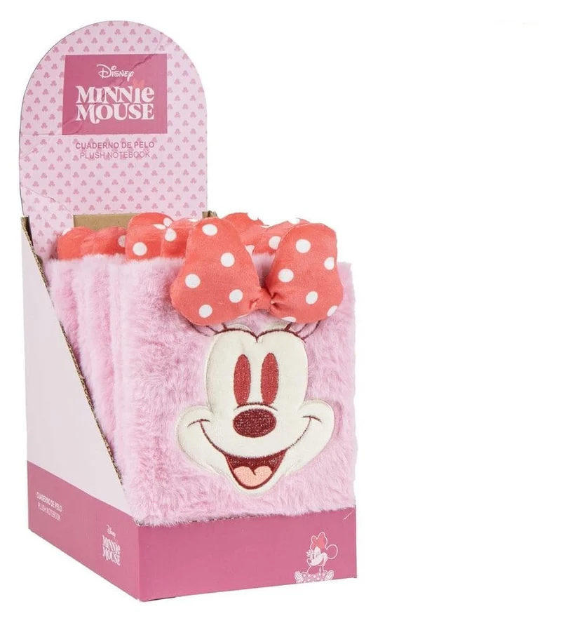 Disney gosedjursanteckningsblock Minnie Mouse display (8 stycken)