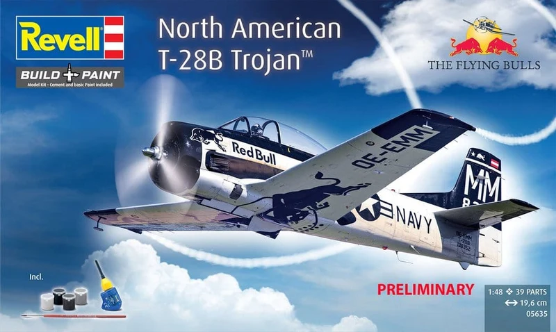 Flying Bulls Revell Presentset T-28B Trojan