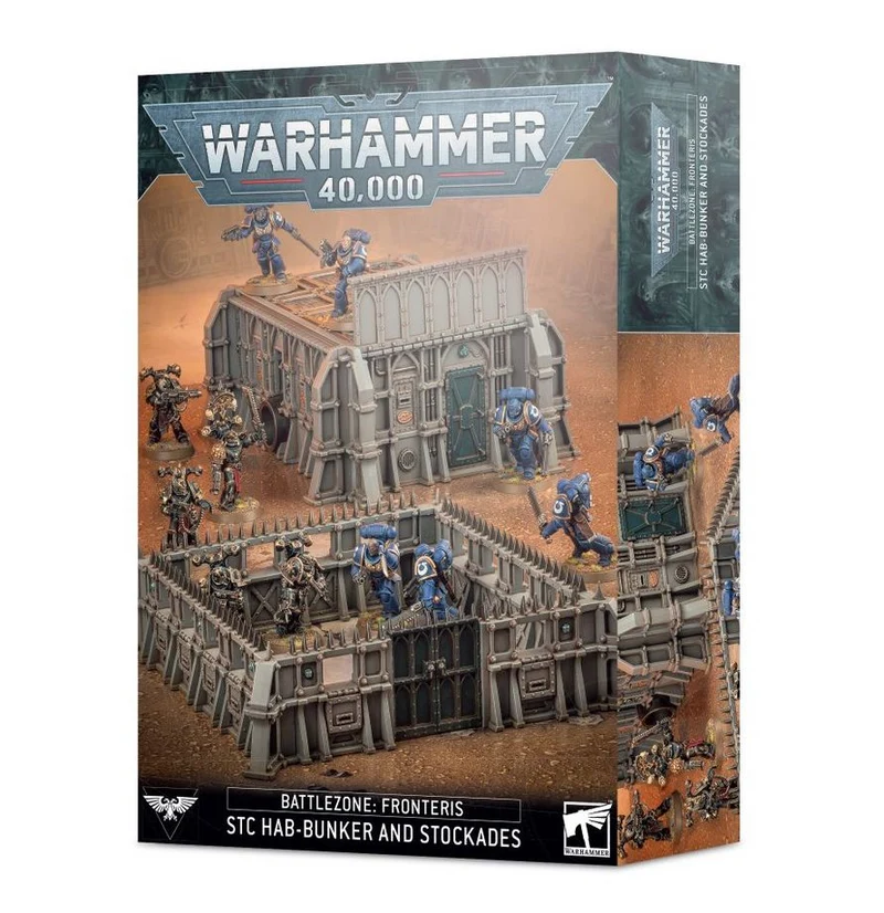 Warhammer: 40K - Battlezone: Fronteris - STC Hab-Bunker and Stockades