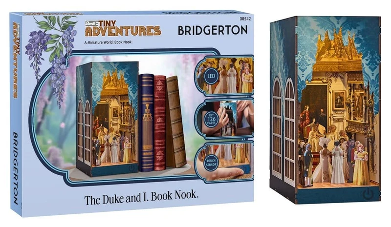 Bridgerton Tiny Adventures Boknisch Mini Diorama Hertiginnan och jag 18 cm