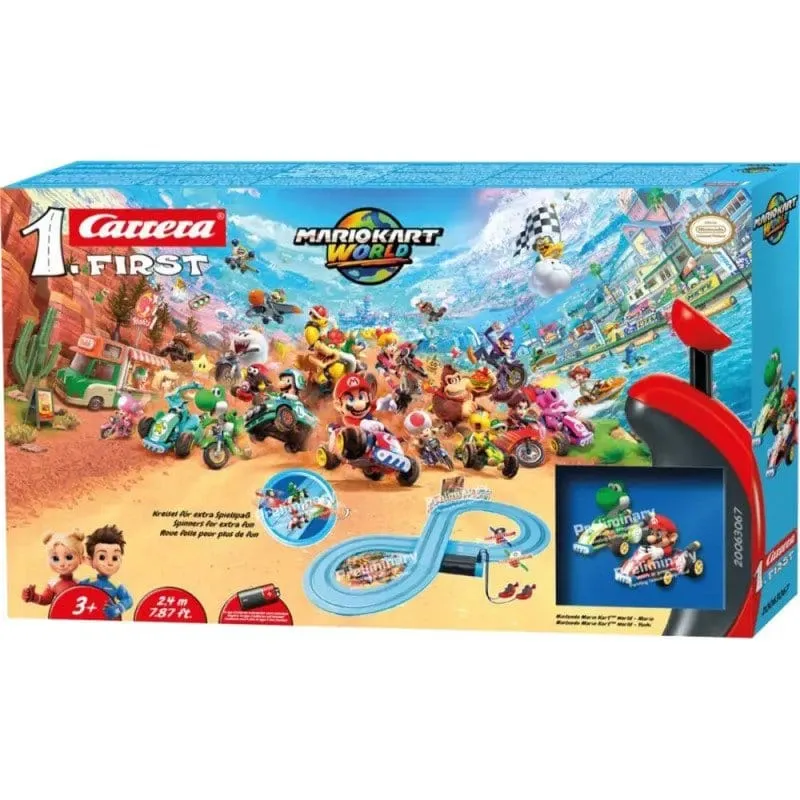 Nintendo Mario Kart Carrera Första Tävlingens Bansats Mario Kart Värld Mario vs. Yoshi