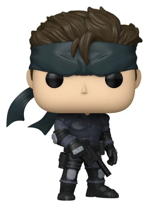 Metal Gear Solid POP! Games Figur Solid Snake 9 cm