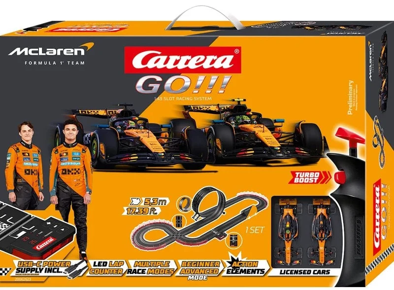 McLaren Carrera GO!!! Bilsportsbana Set McLaren Racing