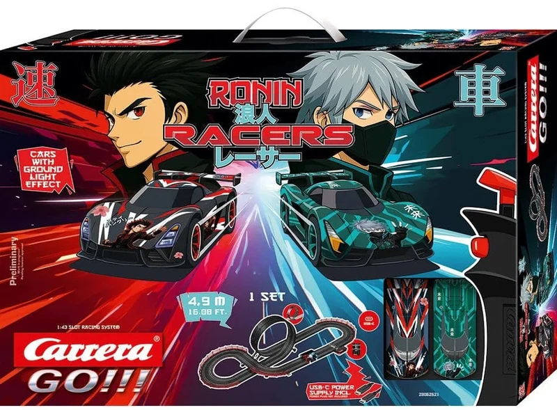 Carrera GO!!! Bananbilar Banoset Ronin Racers