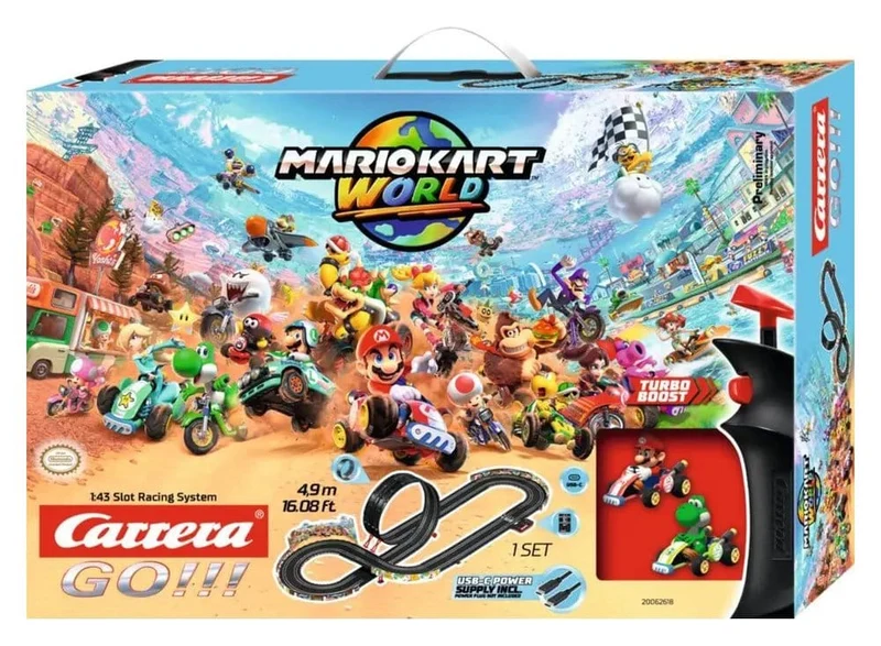 Nintendo Mario Kart Carrera GO!!! Racerbana Set Mario Kart Världen