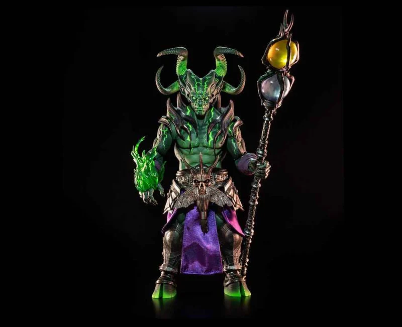 Mythic Legions: Poxxus Actionfigur Azahazzar - Demonernas härskare från Netherrealm