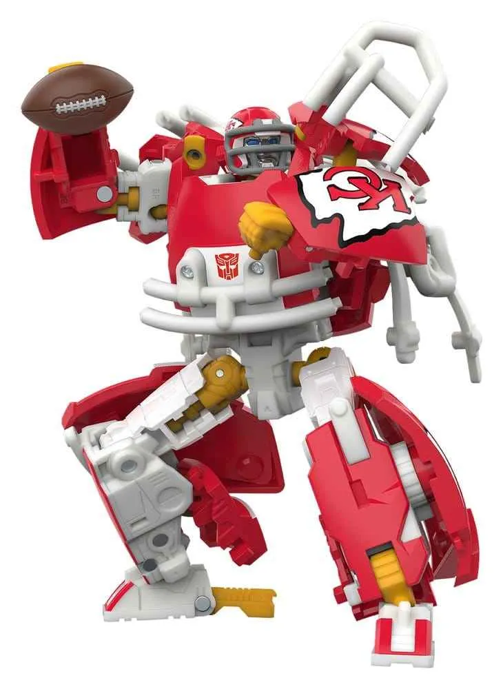 Transformers x NFL Actionfigur Kansas City Chiefs: KC-59 14 cm