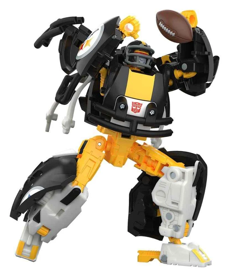 Transformers x NFL Actionfigur Pittsburgh Steelers: Steelsmash 14 cm