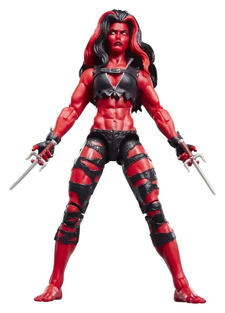 Marvel Legends Actionfigur Red She-Hulk 15 cm från Hulk