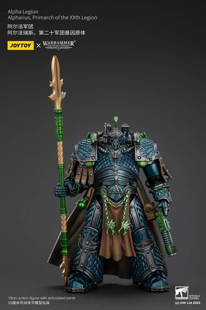 Warhammer The Horus Heresy Action Figur Alpha Legion Alpharius, Primarch of the XXth Legion 25 cm