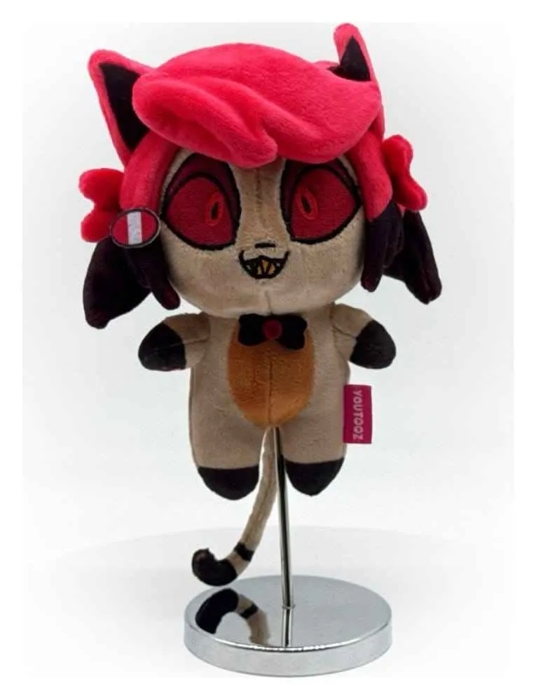 Hazbin Hotel Nyckelring gosedjur Alastor Kitty 13 cm mjukisdjur