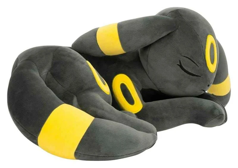 Pokémon Sovande Gosedjur Umbreon 46 cm – Mjuk Och Detaljerad Figur från Jazwares