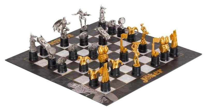 DC Comics Schackspel Batman mot Jokern 47 cm