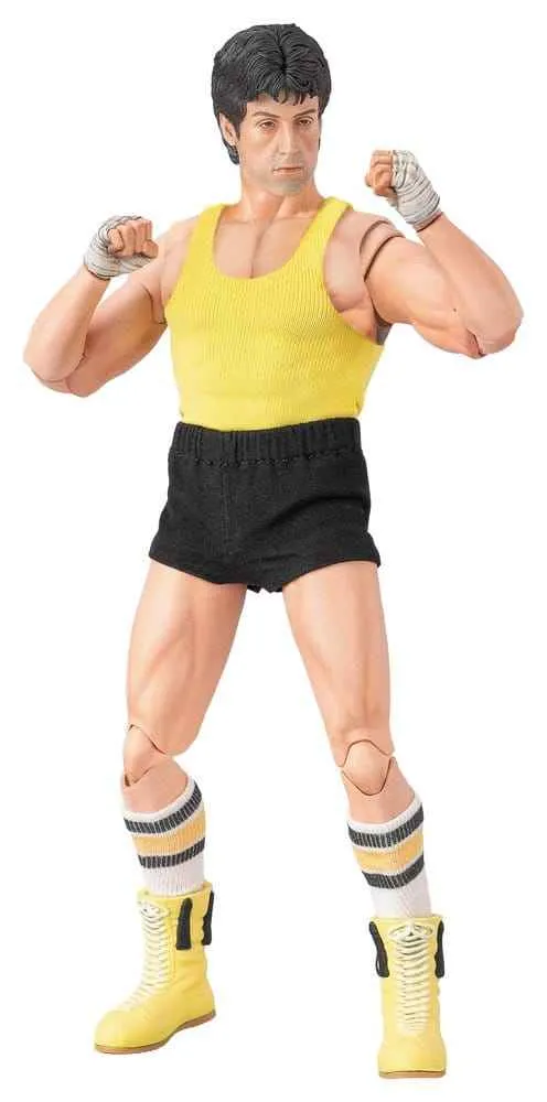 Rocky III Exklusiv Super Actionfigur 1/12 Rocky Boxare Version 16 cm
