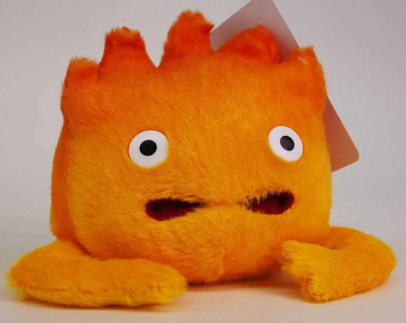 Howl's Moving Castle gosedjur Calcifer 10 cm