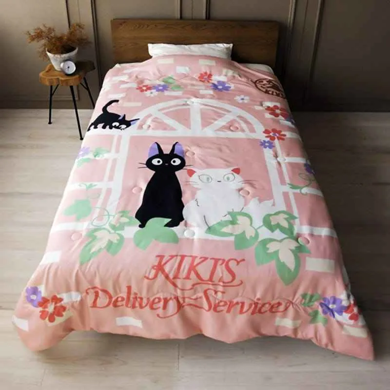 Kikis Expressleverans Natsus Täcke Sött Rosa Jiji