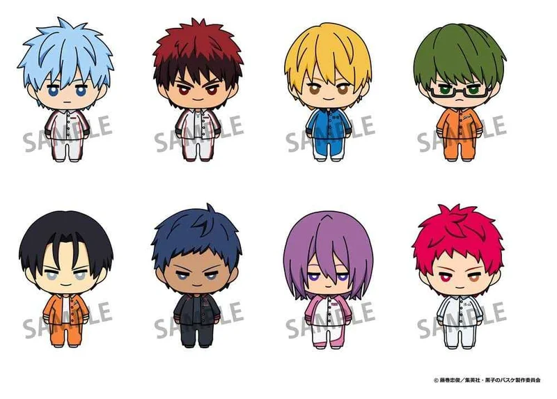 Kurokos Basketboll Nyokinto Maskot Mini Figurer Blindlåda Display 6 cm (8)