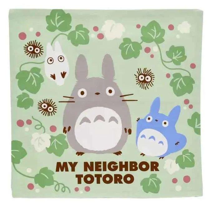 Min Granne Totoro Natsu Kuddfodral Totoro Grönt Löv
