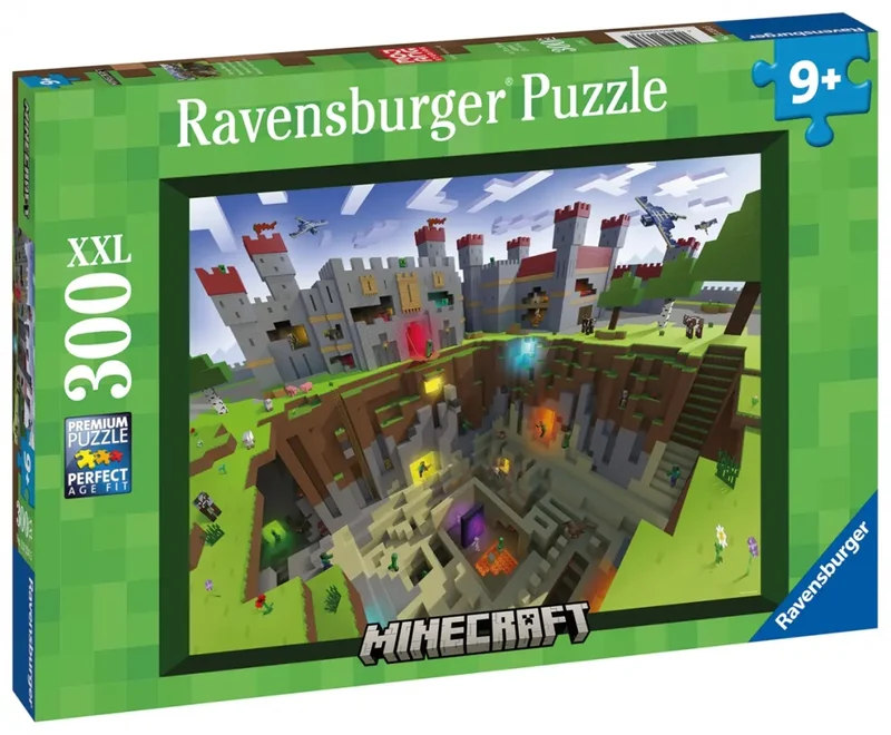 Ravensburger - Puzzle - 300 - Minecraft Cutaway