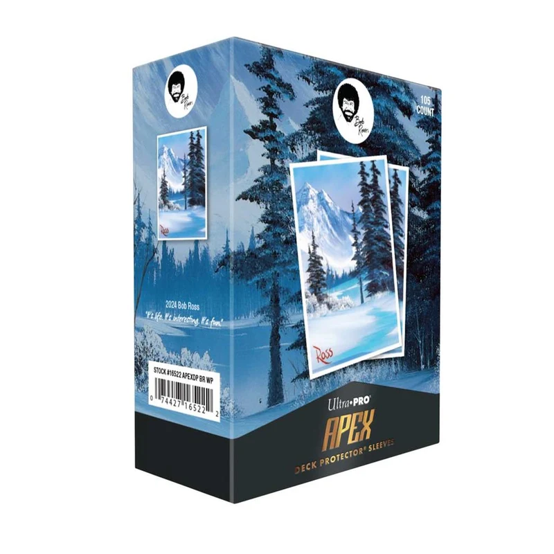 Ultra Pro - Sleeves - APEX Standard Size (105) - Bob Ross: Winter Paradise