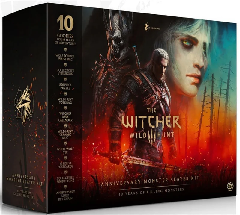 Good Loot - Gaming Puzzle - 500 - The Witcher Wild Hunt: 10th Anniversary Monster Slayer Kit
