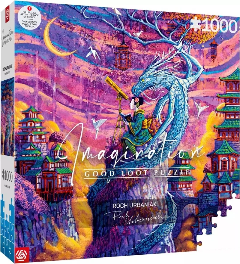 Good Loot - Imagination Puzzle - 1000 - Roch Urbaniak: Sakura & Ryu